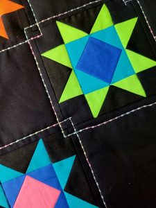 Starry Sky Pillow pattern - Star Quilt Pattern